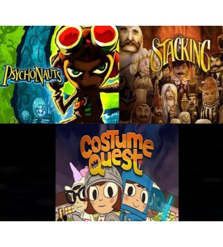 Psychonauts, Stacking, and Costume Quest Bundle Steam Key GLOBAL